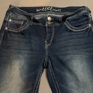 Wallflower Capri jeans size 13